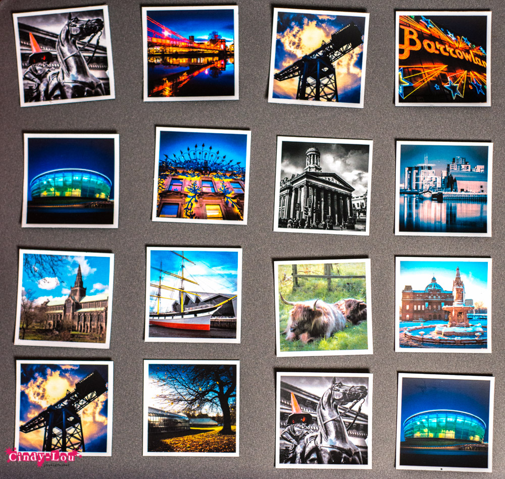 wee square flat magnets